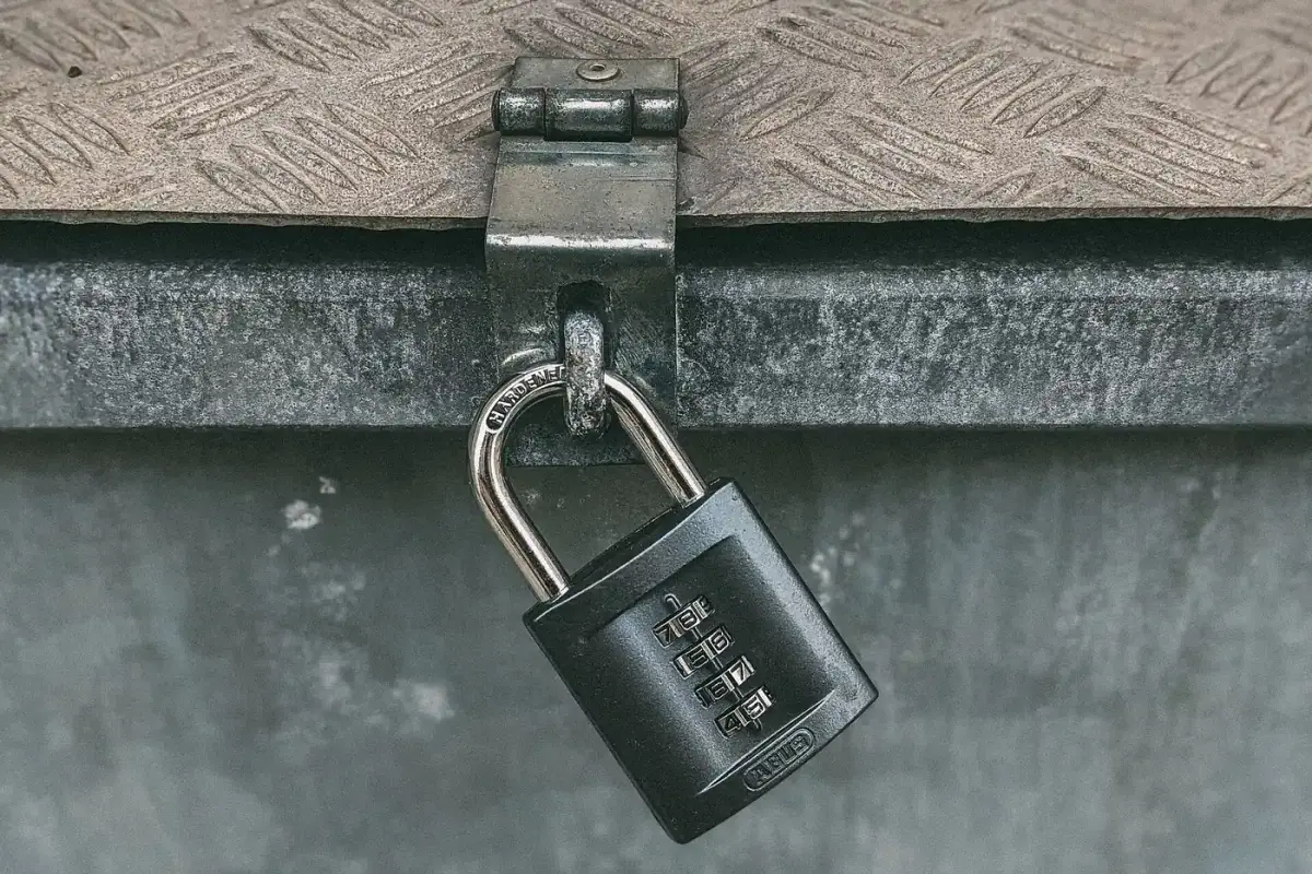 Padlock close-up representing privacy and security at Laguna Niguel Locksmith